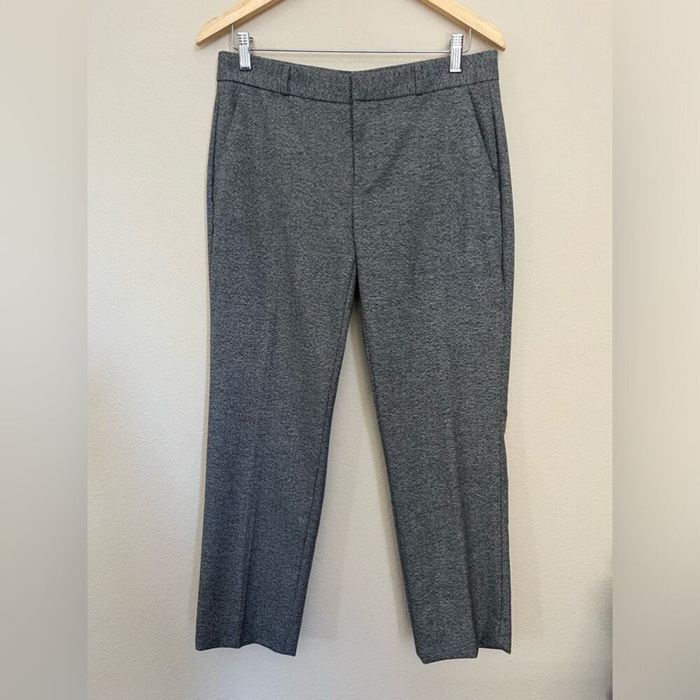 Banana Republic Charcoal Straight-Leg Dress Pants